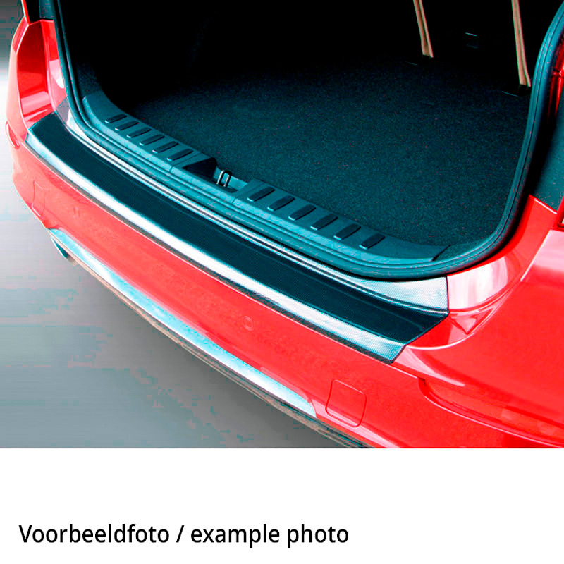 ABS Achterbumper beschermlijst  Volkswagen T-Cross Facelift 2024- Carbon Look