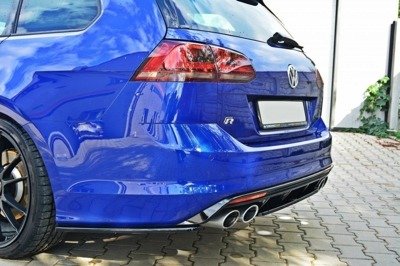 Diffuser passend voor VW Golf 7 R Estate Glans Zwart