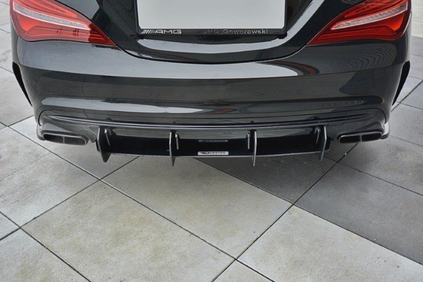 Diffuser passend voor Mercedes CLA A45 AMG C117 Maxton Design