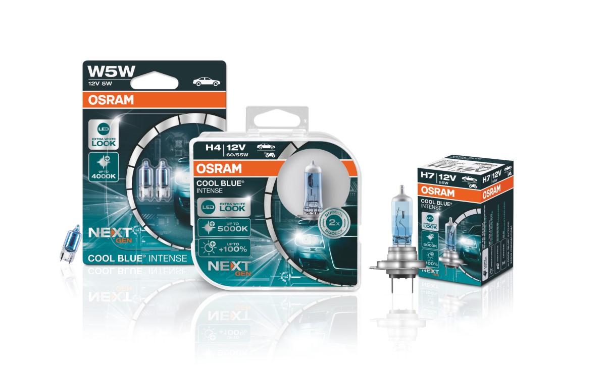 OSRAM COOL BLUE Intense NextGen HB4 12V 55W 2pcs/box Xenon Look