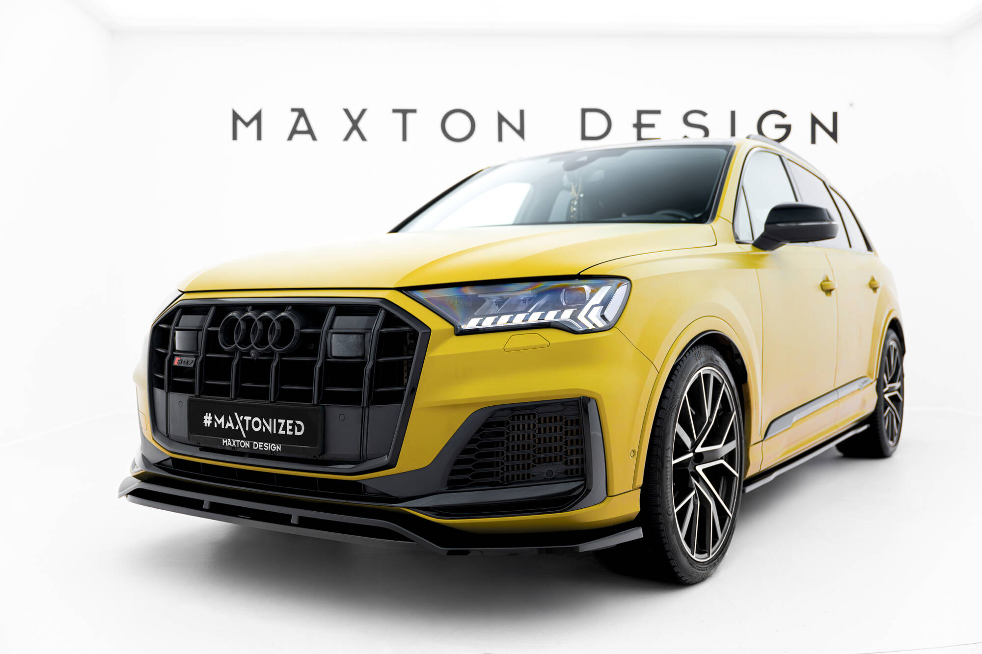 Bodykit passend voor Audi SQ7 MK2 (4M) Facelift Maxton V2 Glanzend zwart