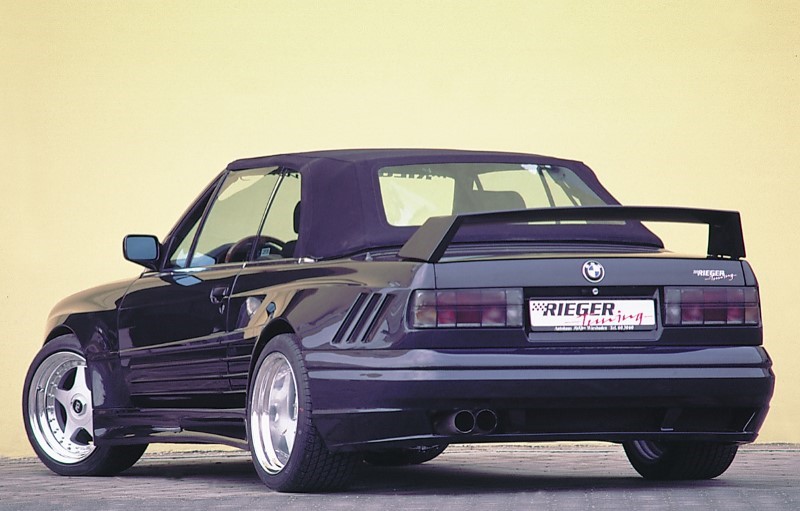 Spoilerzwaard voor Achterbumper passend voor BMW E30 Breedversie ll Polyeste