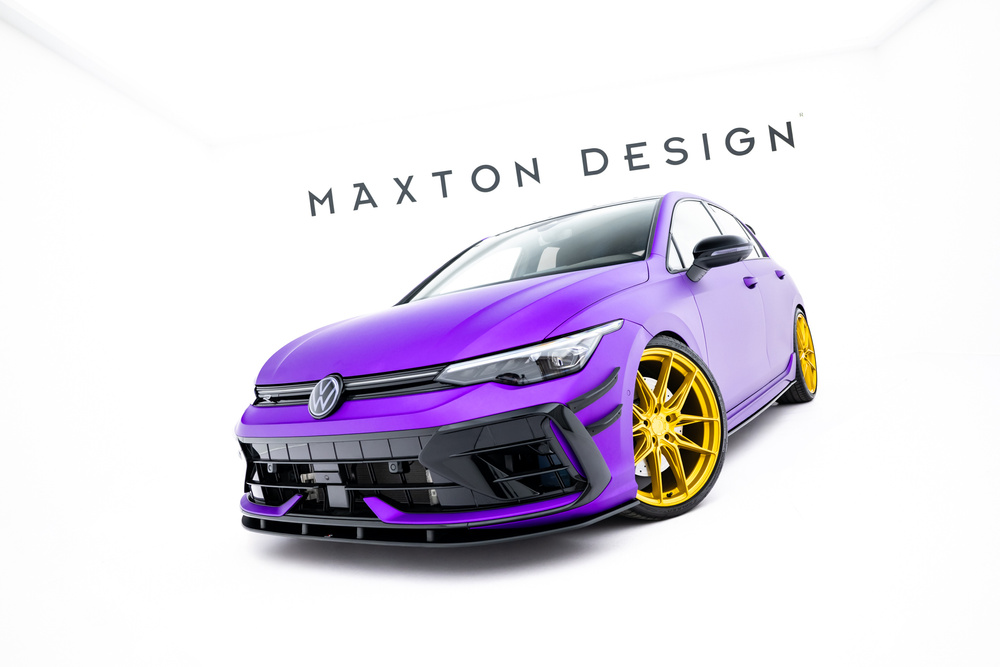 Street Pro Voorspoiler passend voor Volkswagen Golf R Mk8 Facelift