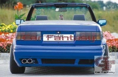 Achterbumper passend voor BMW E30 Poleyester Rieger