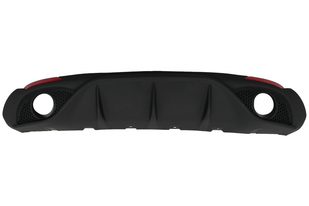 Diffuser met Sierstukken Alfa Romeo Giulia Limousine zwart