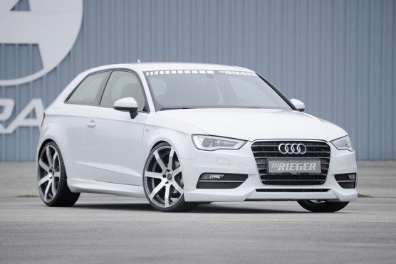 Rieger Voorspoiler passend voor Audi A3 8V 2012-