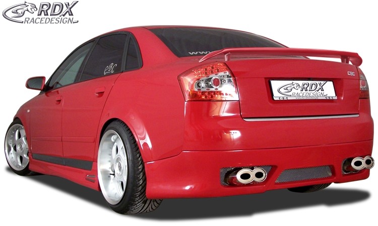 Achterbumper Diffuser passend voor Audi A4 Sedan B6/8E 2001-2004 (GFK)