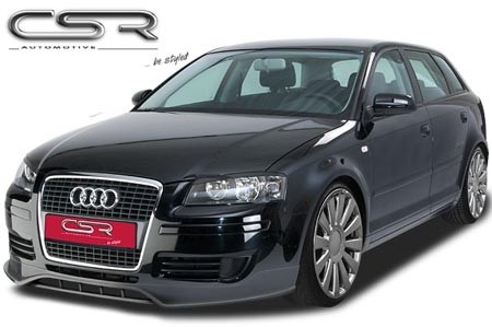 Voorspoiler passend voor Audi A3 8P SFLine
