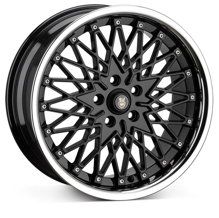 Cades ZEUS BLACK LIP POL SMALL/WIDE 8.0x18 5x112 ET42