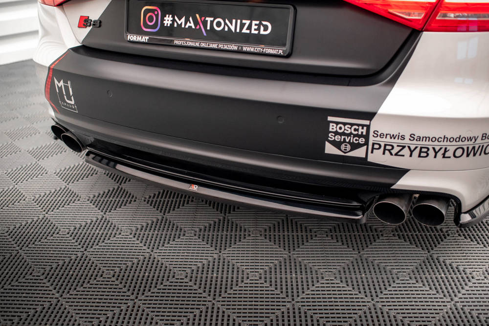 Diffuser Audi S8 D4 Maxton Glans Zwart