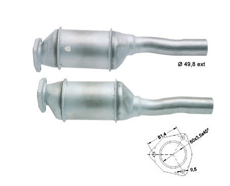 VW SHARAN 1.9TD 1896 cc 81 Kw / 110 cv AFN / AVG Magnaflow CAT B