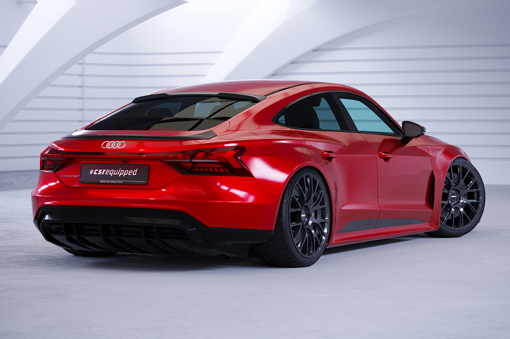 Spoiler passend voor Audi E-Tron GT CSR Glans Zwart