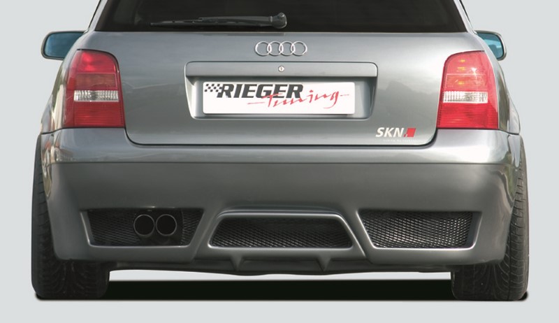 Achterbumper passend voor Audi A4 B5 Avant met Zijdelingse air-intakes Riege