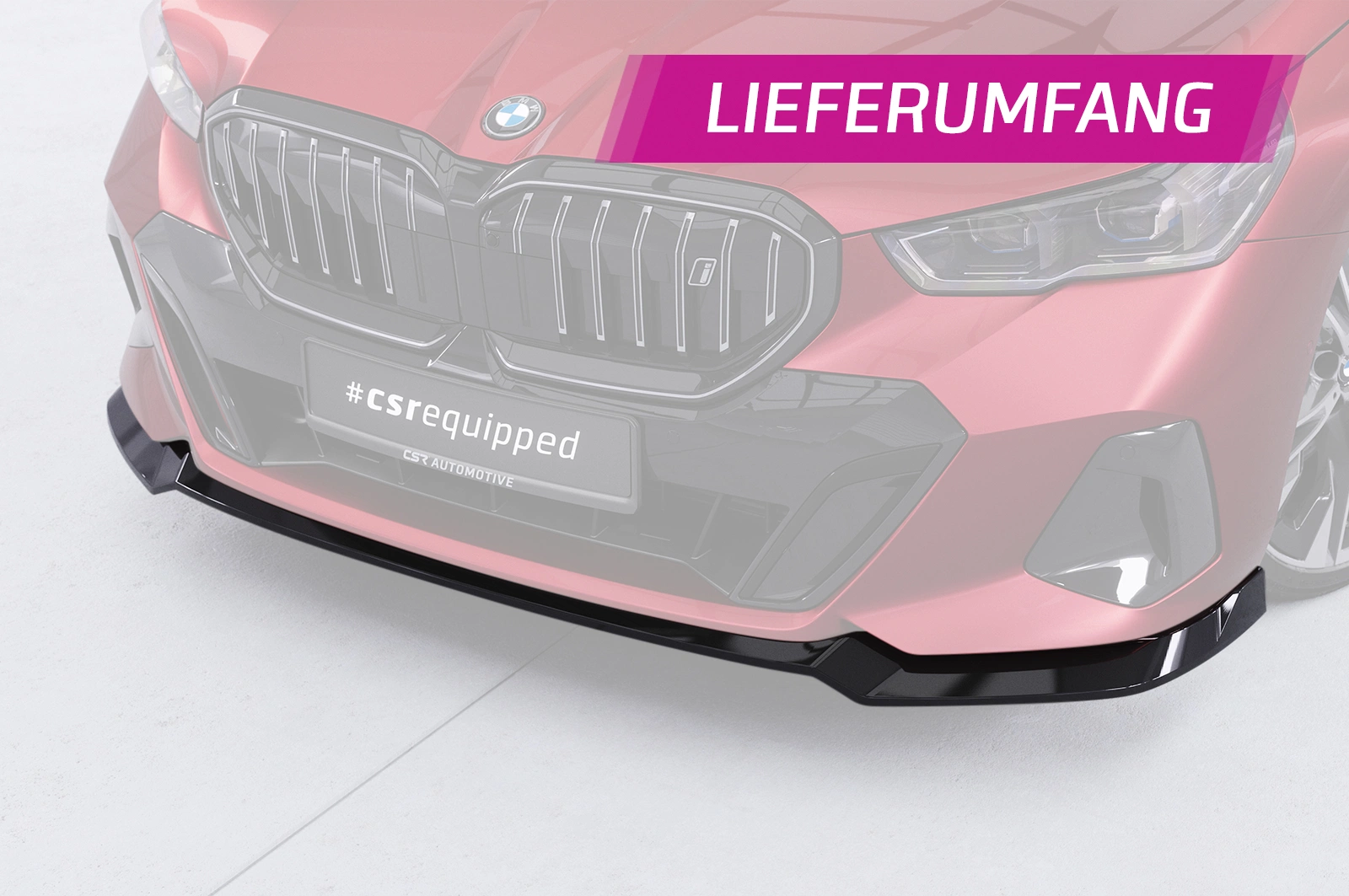 Voorspoiler passend voor BMW 5er G60 / i5 G60 (10/2023 - heden)