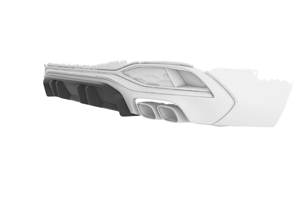 Diffuser passend voor Audi A5 (F5) Sportback