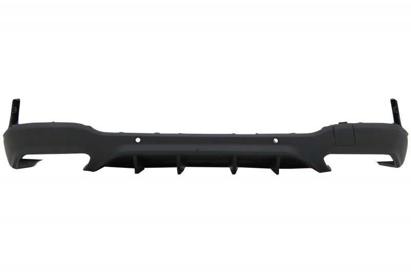 Diffuser passend voor Mercedes GLC X253 (2015-..) GLC63 incl. Uitlaat Stukken