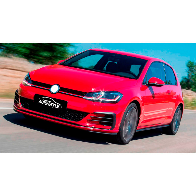 Voorbumper  Volkswagen Golf VII Facelift 2017- 'GTi-Look' incl. Grills & Mistlampen (PP)