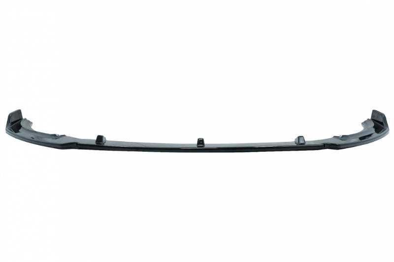 Voorspoiler passend voor VW Polo MK6 AW 2G Glans Zwart