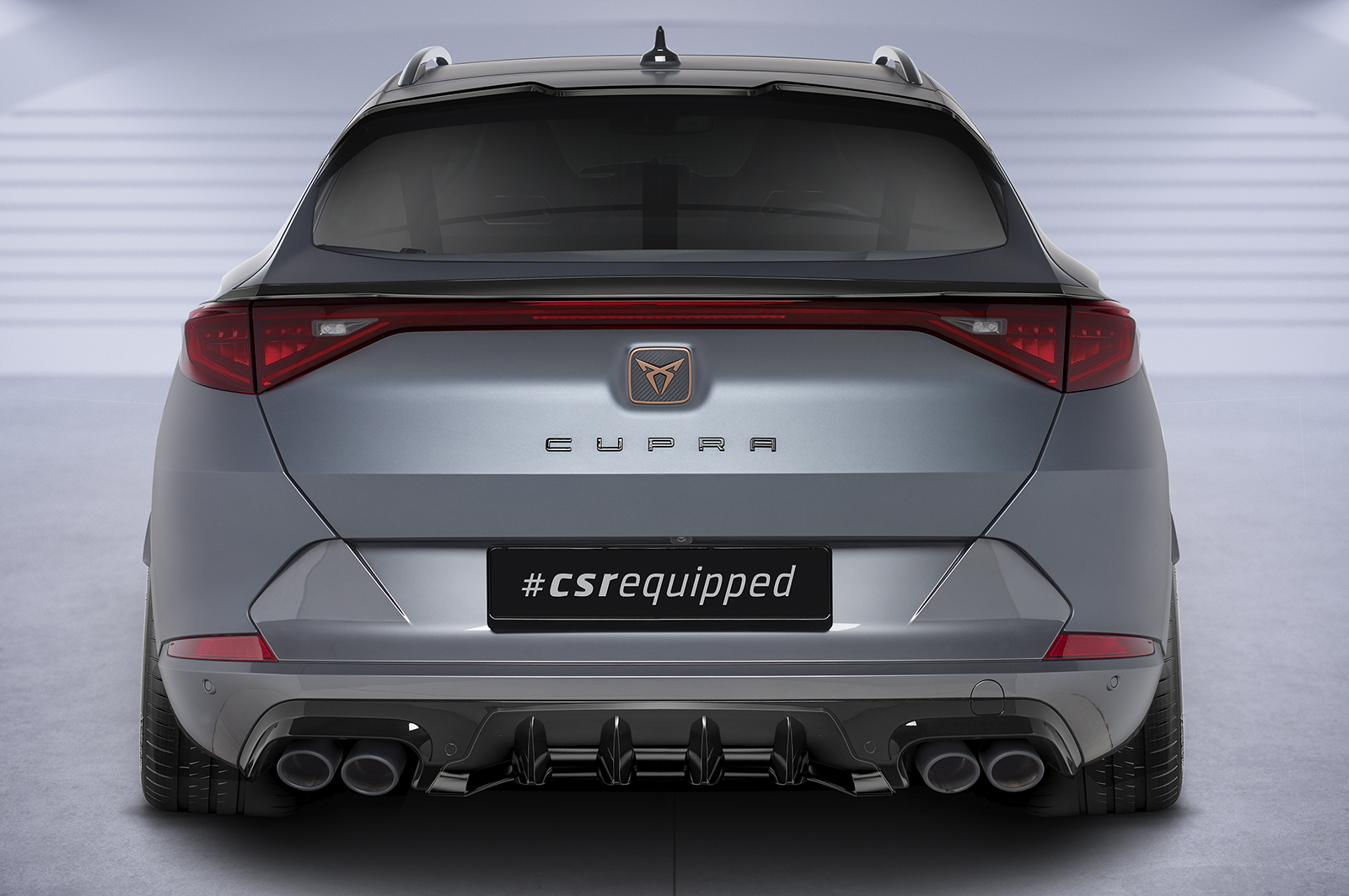 Spoiler passend voor Cupra Formentor CSR Glans Zwart