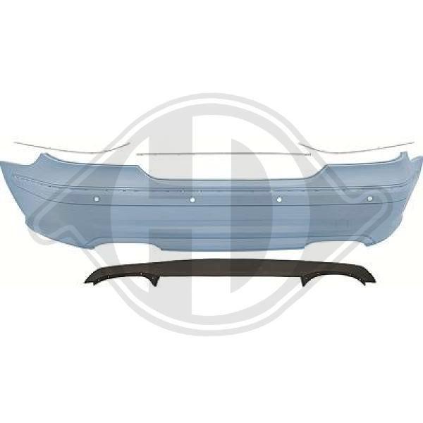 Achterbumper passend voor Mercedes CLK W209 sport-optiek