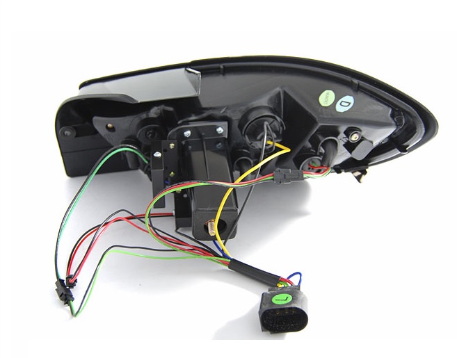 Achterlichten passend voor Seat Ibiza 6J Tube Smoke 08-12 alleen 3-deurs