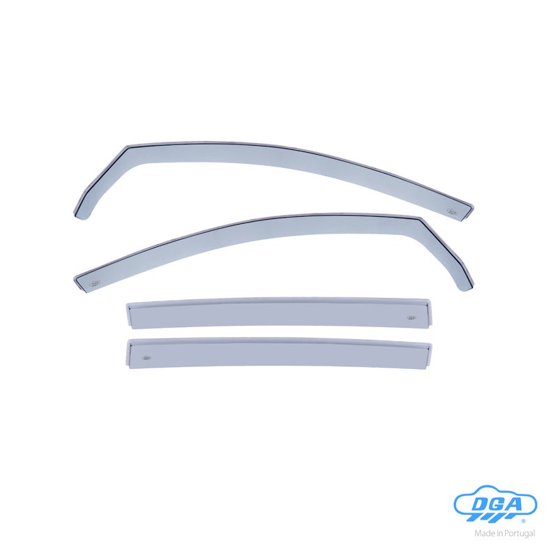 DGA Zijwindschermenset  Volkswagen Golf V HB 5-deurs 2003-2008 (4-delig)