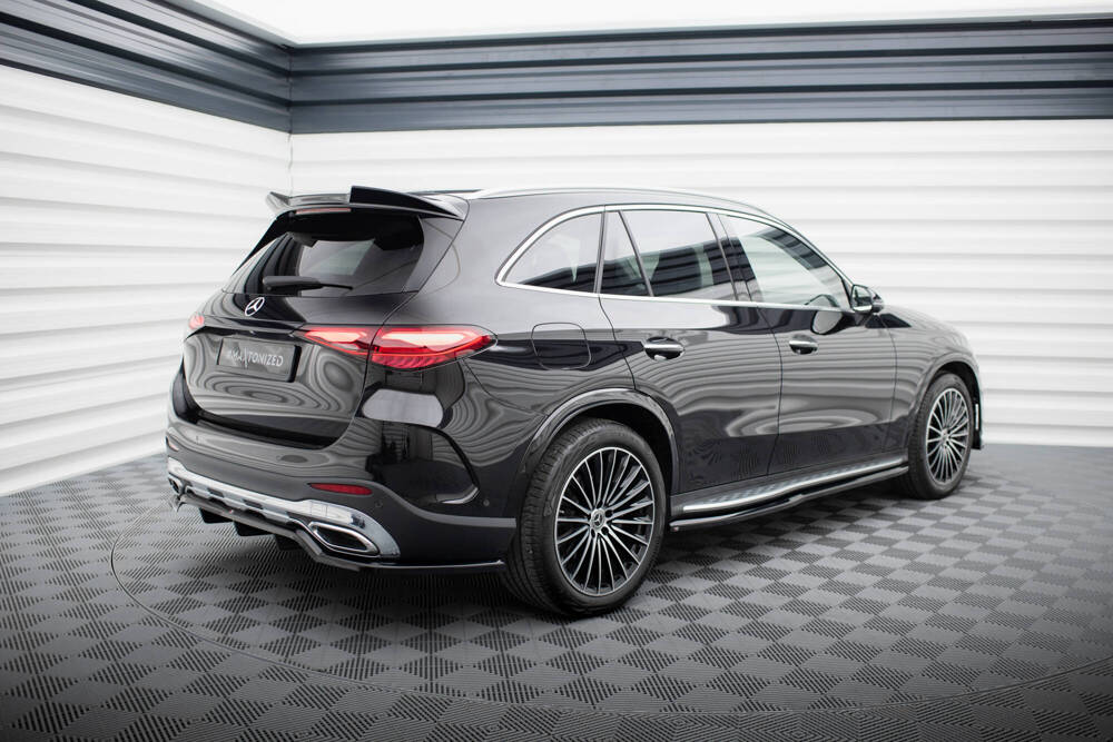 Diffuser passend voor Mercedes GLC AMG Pakket X254 Maxton Glans Zwart