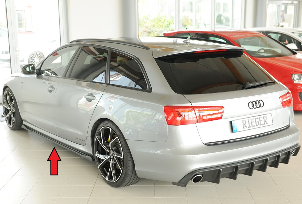 Zijskirts passend voor Audi A6 (4G/C7): 11.10-08