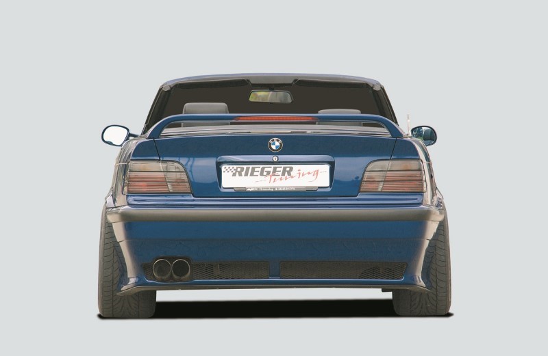Spoilerzwaard voor Achterbumper passend voor BMW E36 Niet compact Rieger