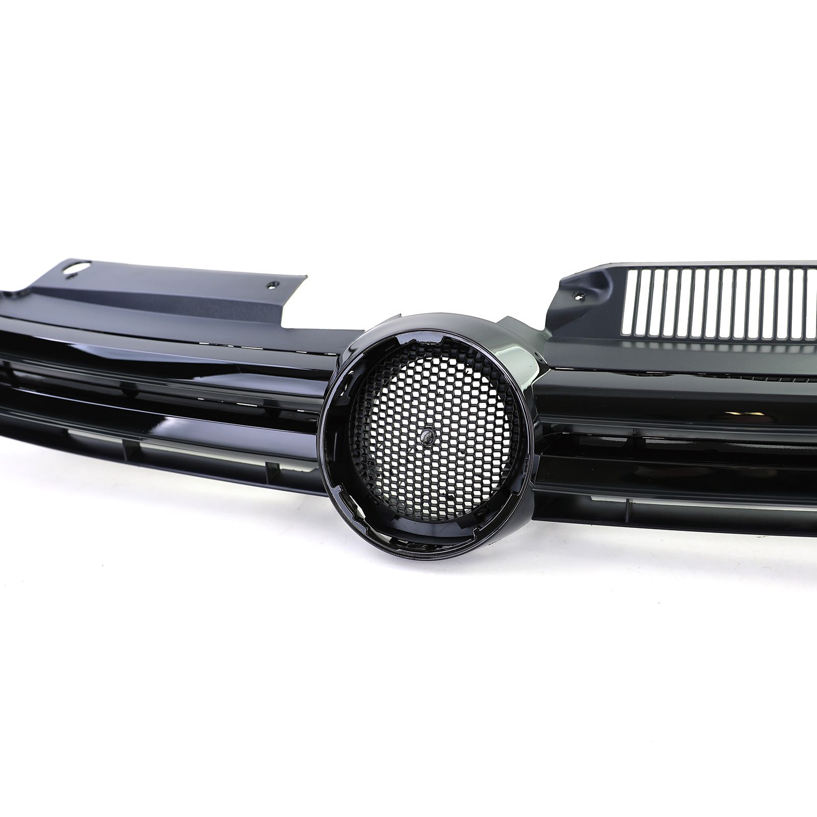 Grill passend voor VW Golf VI Glans Zwart