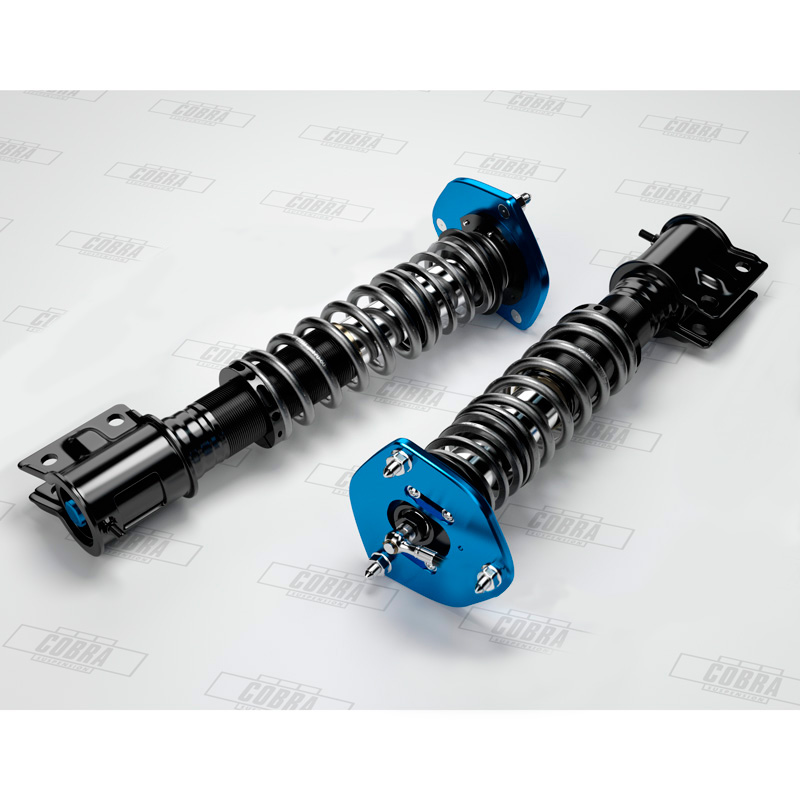 Cobra EVO-R Schroefset  BMW 3-Serie E30 Sedan (2WD) 316-325i/324D/TD (Veerpoot ø51mm) --835 1982-1991 40-80/30-60mm