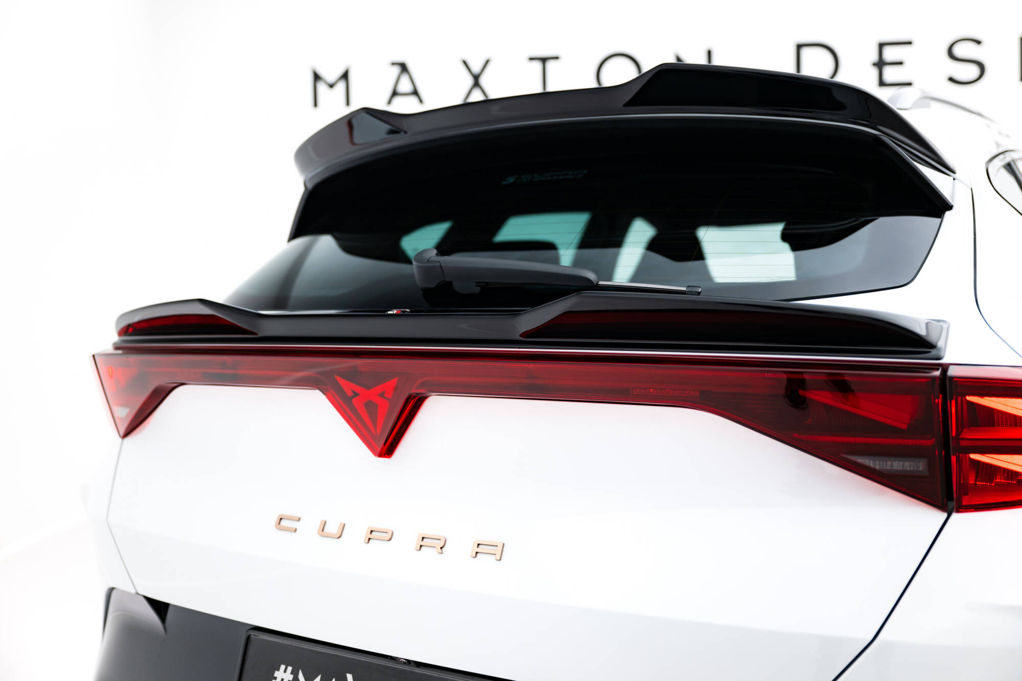 Spoiler passend voor Cupra Formentor Maxton Glans Zwart