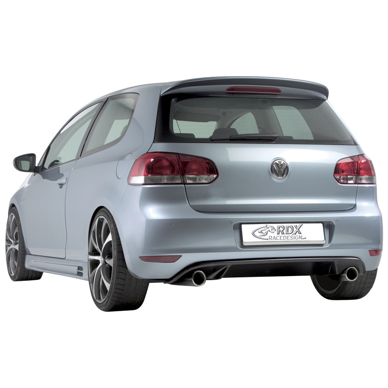 Achterskirt  Volkswagen Golf VI GTi-Look 2008- (PU)