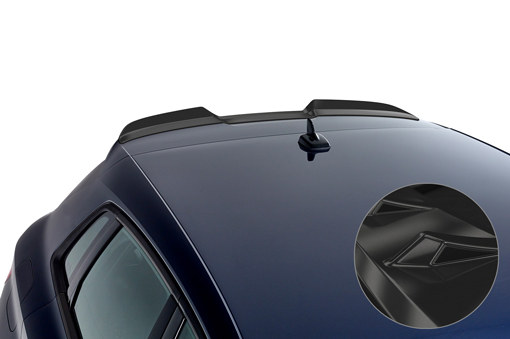 Spoiler passend voor Audi A3 Sportback S-Line/S3 (8Y) CSR glans Zwart