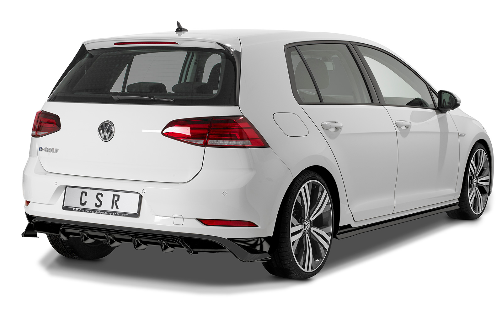 Diffuser passend voor VW Golf 7 / e-Golf CSR Glans Zwart