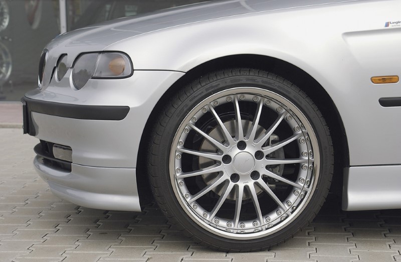 Voorspoiler passend voor BMW E46 compact Rieger