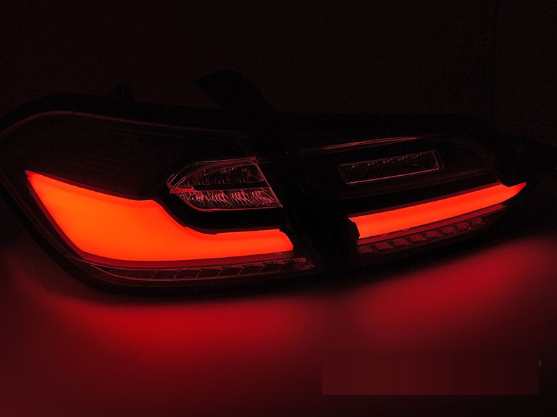 Achterlichten Ford Fiesta 18-21 Hatchback Dynamic LED Rood/Smoke
