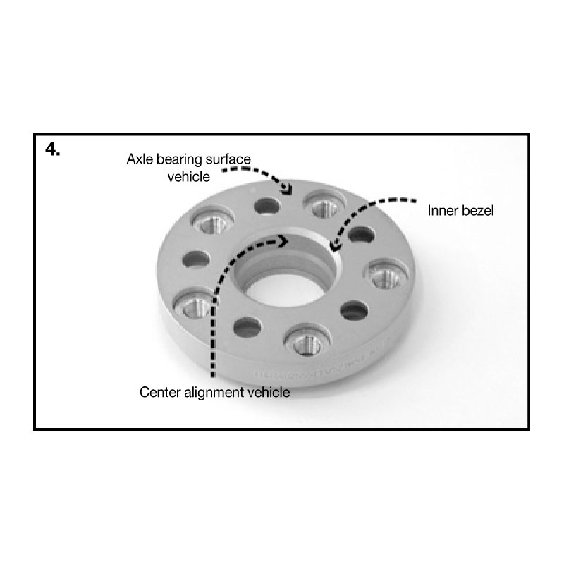 H&R DRA-Systeem Spoorverbreders 30mm 5x120 - Naaf 72,5mm - Boutmaat M14x1,25 -   BMW - Zwart