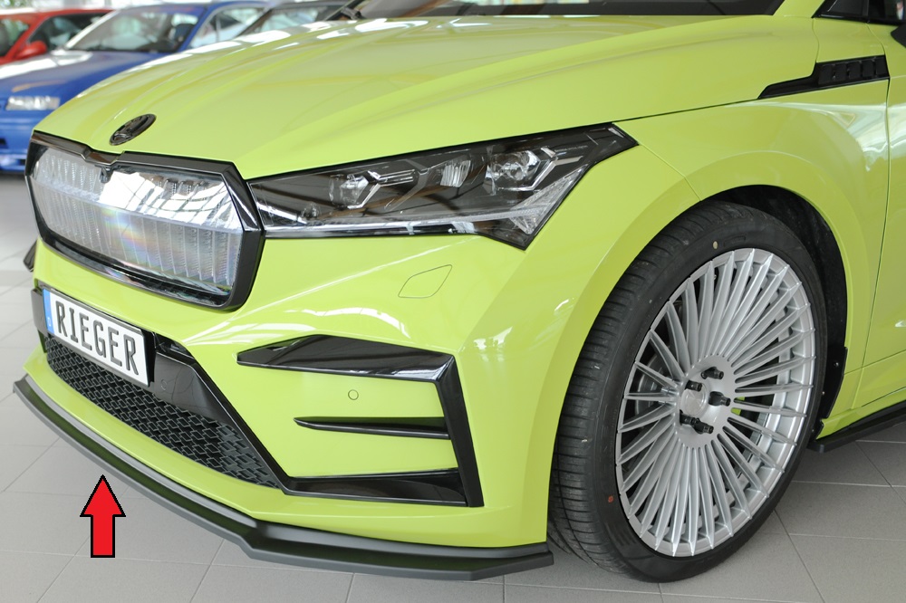 Voorspoiler passend voor Skoda Enyaq iV (NY): 10.20-01.2025