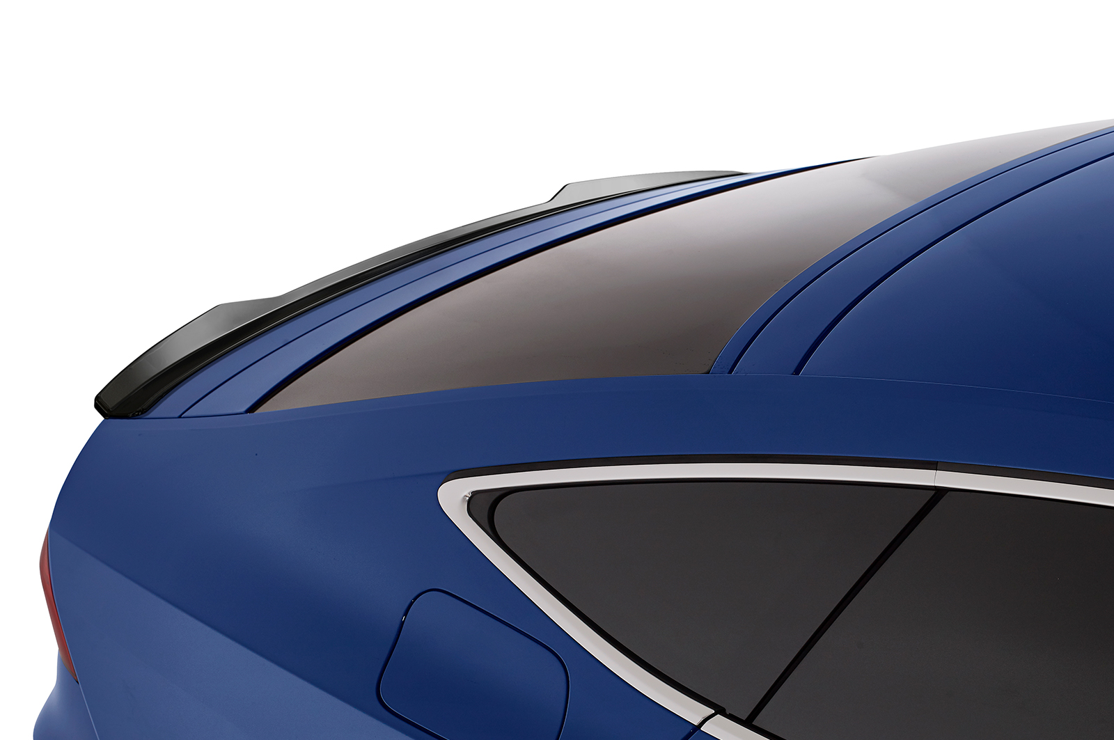Spoiler passend voor Audi A7/S7/RS7 (C8) Sportback CSR glans Zwart