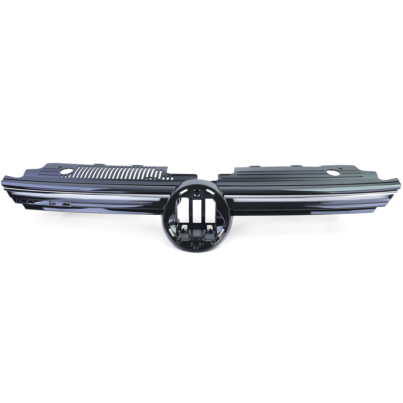 Grill passend voor Volkswagen Golf 8 Chroom GTD met LED