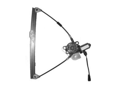 raammechanisme, 4/5 drs, incl motor, voor, links Renault Megane,