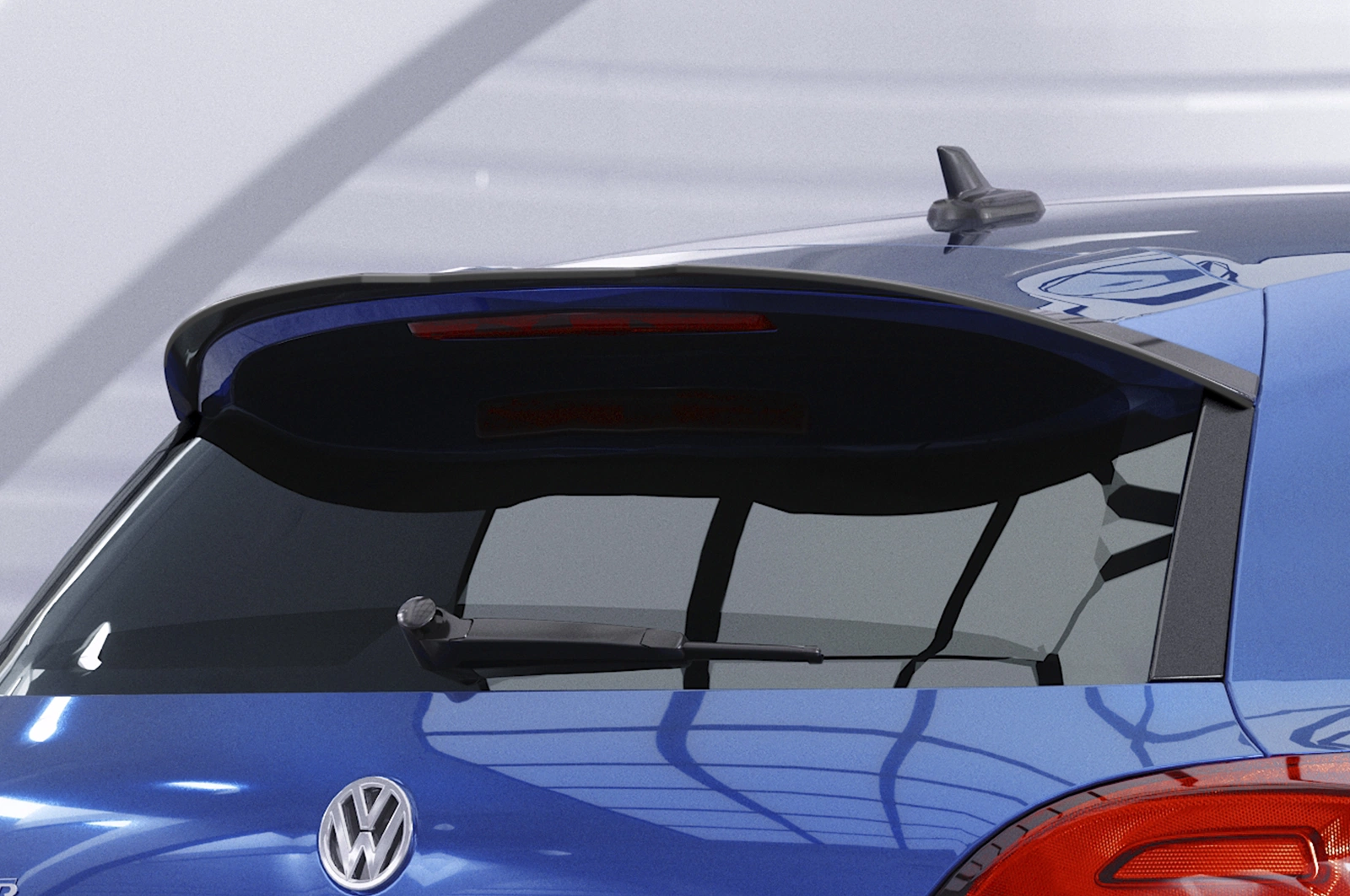 Achterspoiler VW Scirocco III R R-Line glans zwart 2008–03/2014 van CSR Automotive