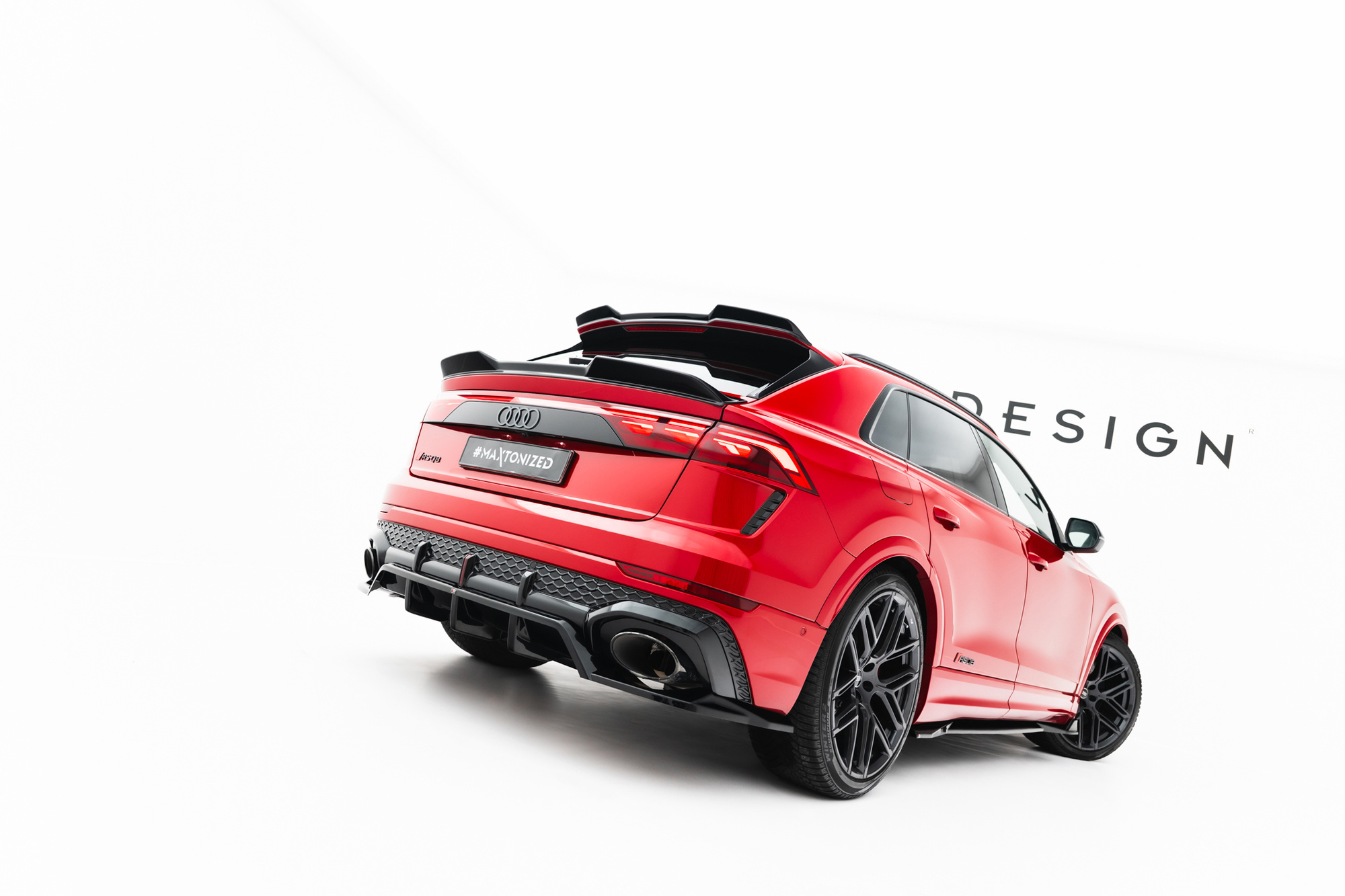Achter Diffuser passend voor Audi RSQ8 MK1 Facelift Maxton