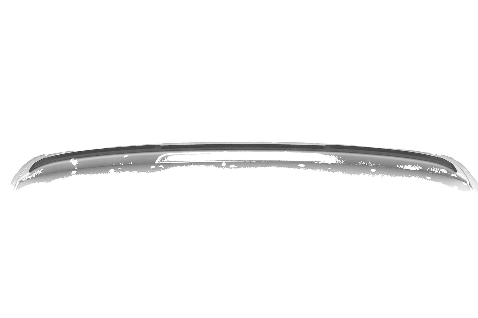 Spoiler passend voor Audi A4 B8 Avant CSR Glans Zwart