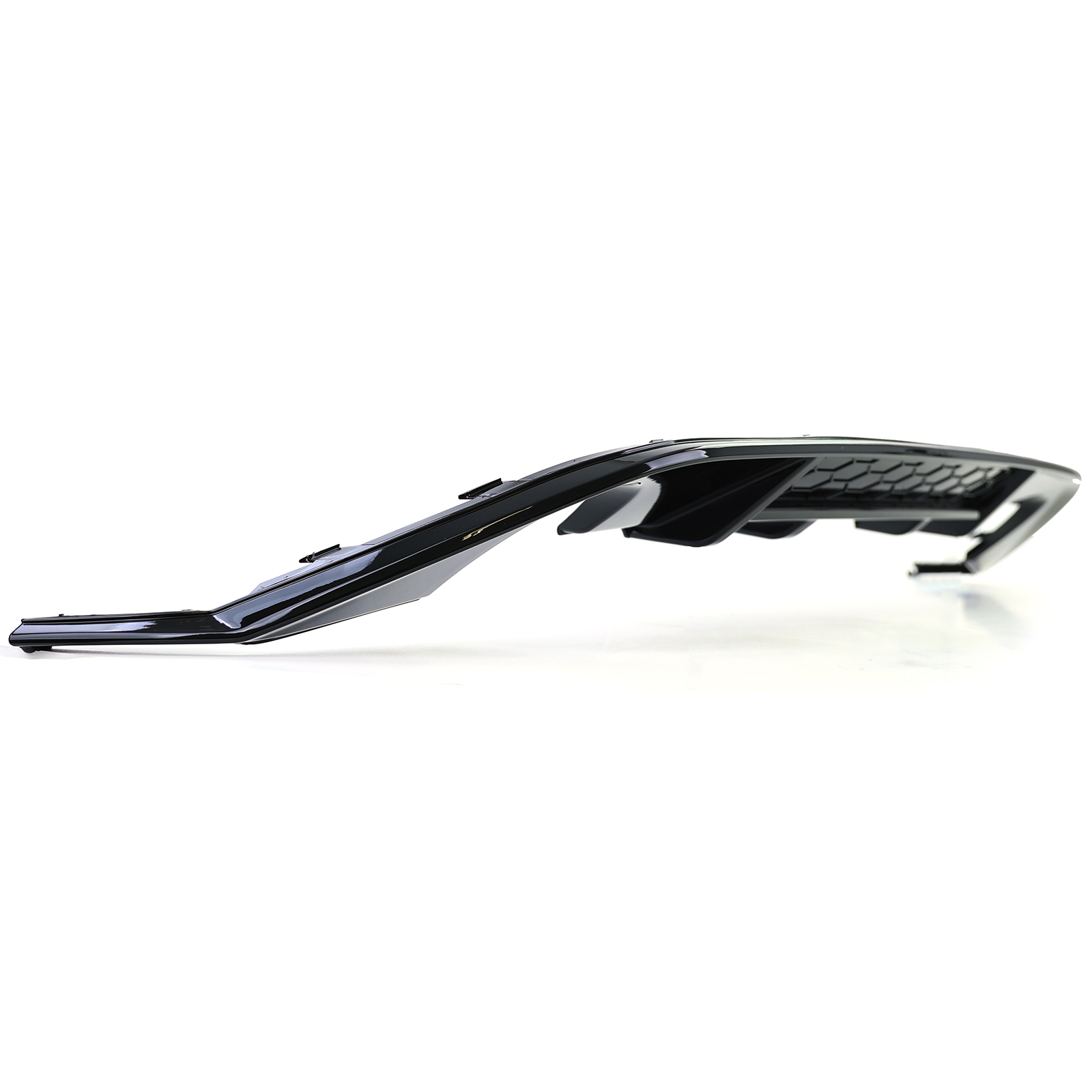 Diffuser passend voor VW Golf 7 GTI 13-17 Glans Zwart