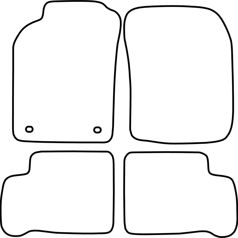 Automatten  Nissan Sunny 1986-1995