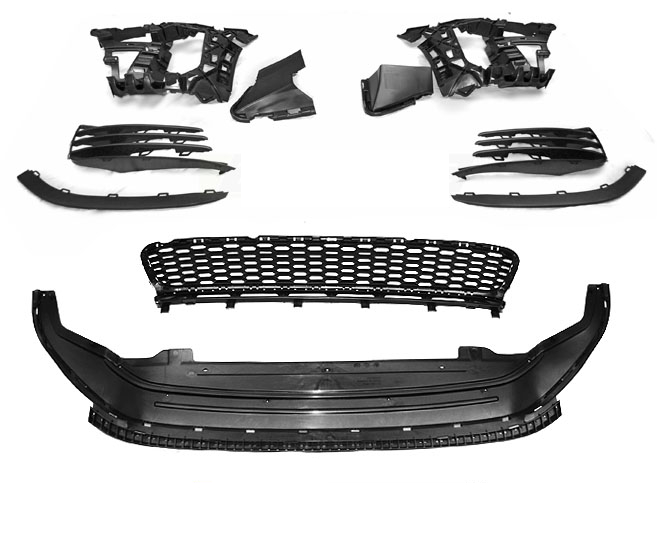 Voorbumper passend voor VW Golf VII GTi incl. Grillen