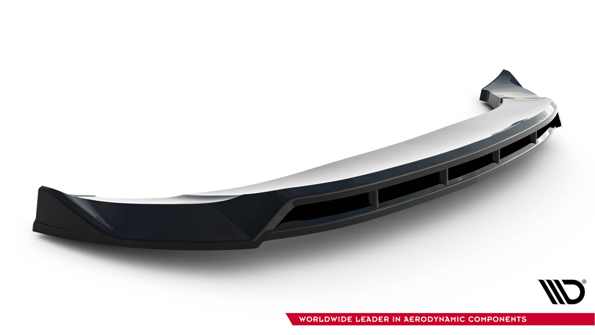 Voorspoiler passend voor Mercedes-AMG GLE 53 / AMG-Line SUV / Coupe W167 Facelift / C167 Facelift Maxton Glanzend zwart