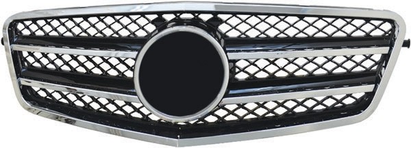 Grill passend voor Mercedes W212 09-13